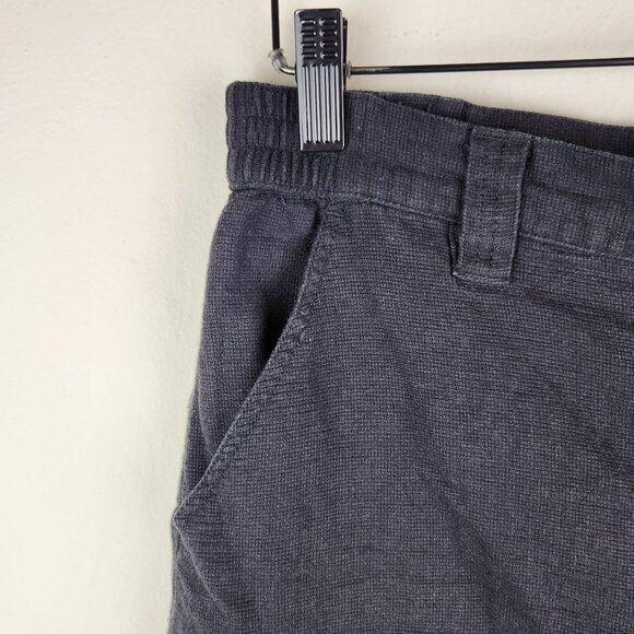 Urban Outfitters Standard/Cloth Black Linen Blend High Rise Shorts sz S - Picture 3 of 11